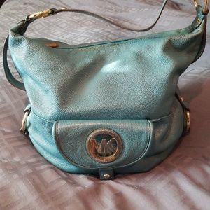 Michael kors leather hobo